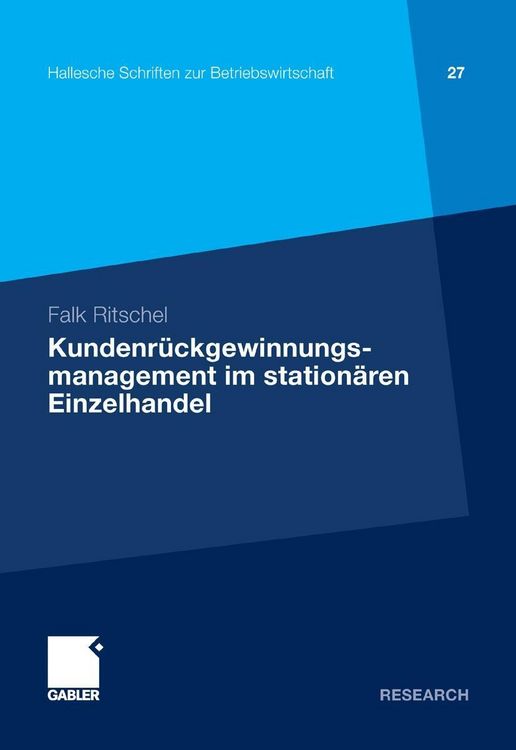 Produktbild: Kundenr&uuml;ckgewinnungsmanagement im station&auml;ren Einzelhandel