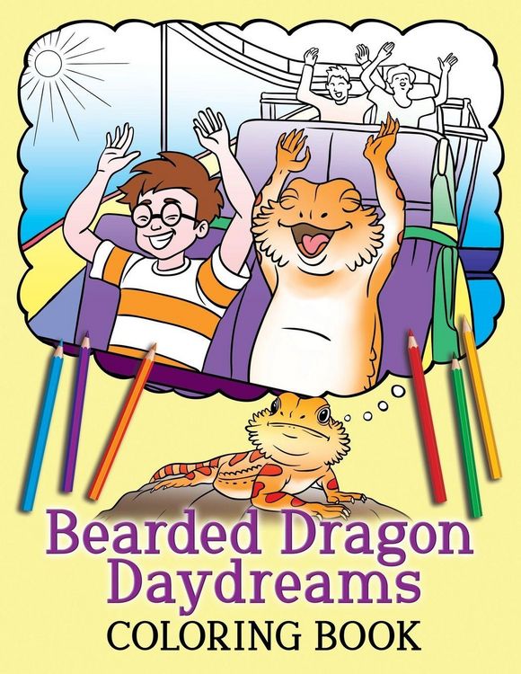 Produktbild: Bearded Dragon Daydreams Coloring Book