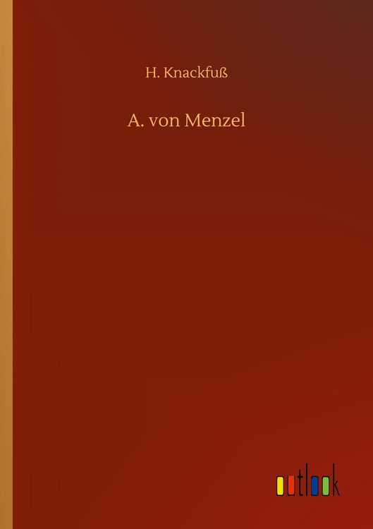 Produktbild: A. von Menzel