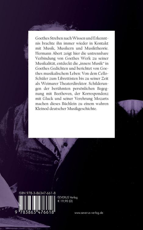 Produktbild: Goethe und die Musik