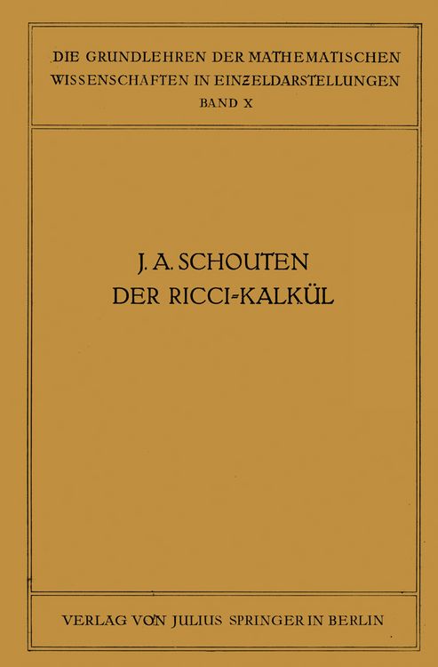 Produktbild: Der Ricci-Kalk&uuml;l