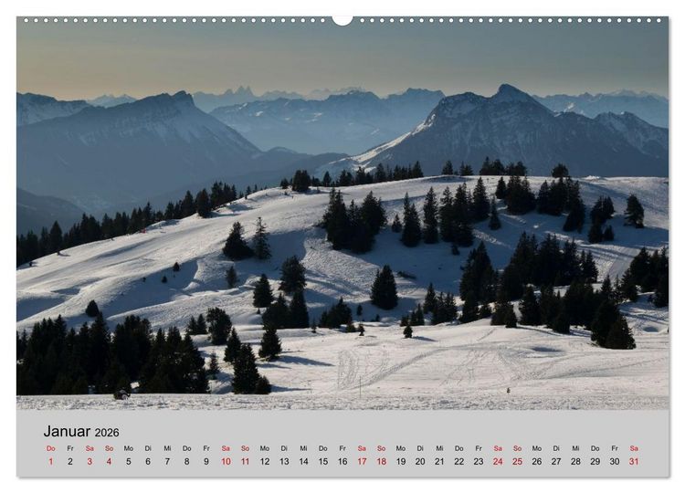 Produktbild: Streifzug durch Savoyen (hochwertiger Premium Wandkalender 2026 DIN A2 quer), Kunstdruck in Hochglanz