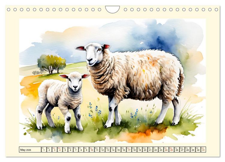 Produktbild: The magic of the seasons (Wall Calendar 2026 DIN A4 landscape), CALVENDO 12 Month Wall Calendar