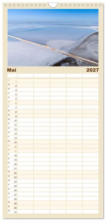 Produktbild: Familienplaner 2027 - Landschaften der T&uuml;rkei mit 5 Spalten (Wandkalender, 21 x 45 cm) CALVENDO