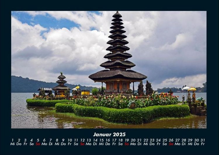 Produktbild: Tempel 2025 Fotokalender DIN A4