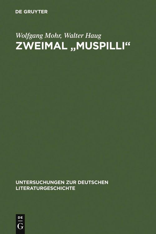 Produktbild: Zweimal "Muspilli"