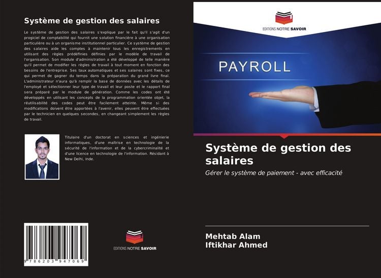 Produktbild: Syst&egrave;me de gestion des salaires