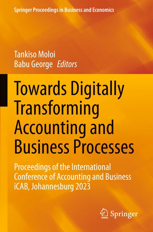 Produktbild: Towards Digitally Transforming Accounting and Business Processes