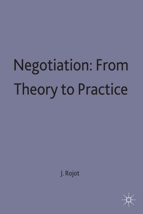 Produktbild: Negotiation: From Theory to Practice