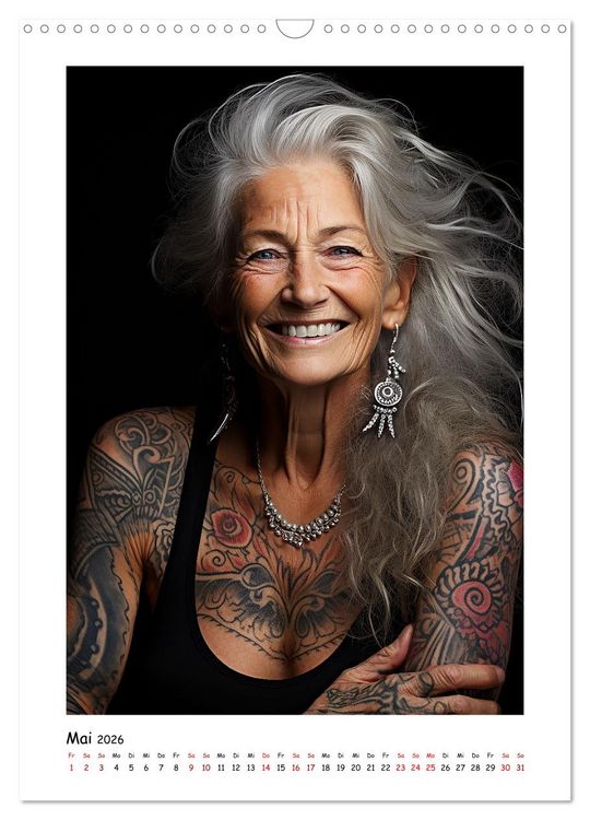 Produktbild: Tattoo to me too (Wandkalender 2026 DIN A3 hoch), CALVENDO Monatskalender
