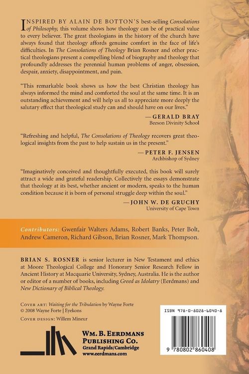 Produktbild: The Consolations of Theology