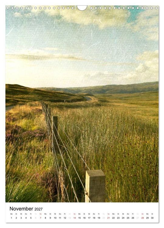 Produktbild: Landschaften, von Licht erf&uuml;llt (Wandkalender 2027 DIN A3 hoch), CALVENDO Monatskalender