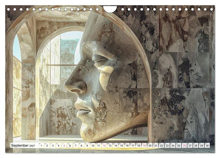 Produktbild: Anima Architectura, der Geist der Steine (Wandkalender 2027 DIN A4 quer), CALVENDO Monatskalender