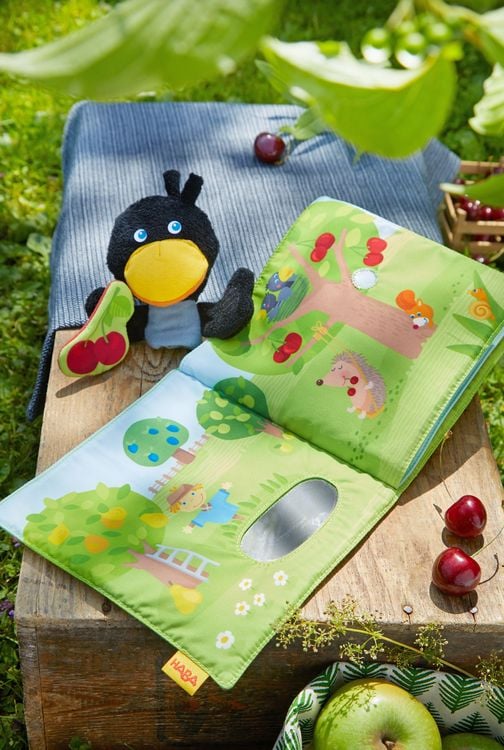 HABA - Stoffbuch Obstgarten