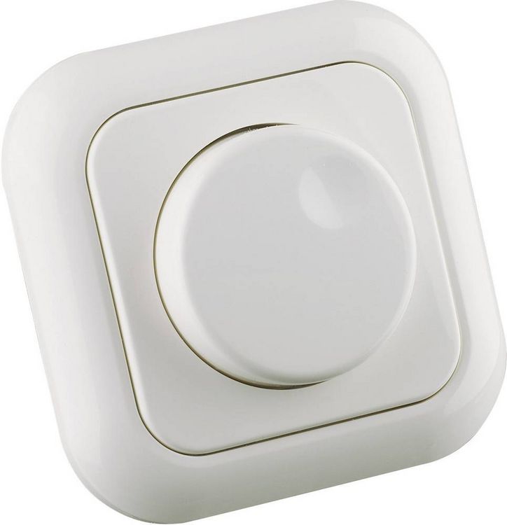 Produktbild: Ehmann 3960c0120 Unterputz Dimmer Geeignet f&uuml;r Leuchtmittel: Gl&uuml;hlampe, Halogenlampe Reinwei&szlig;