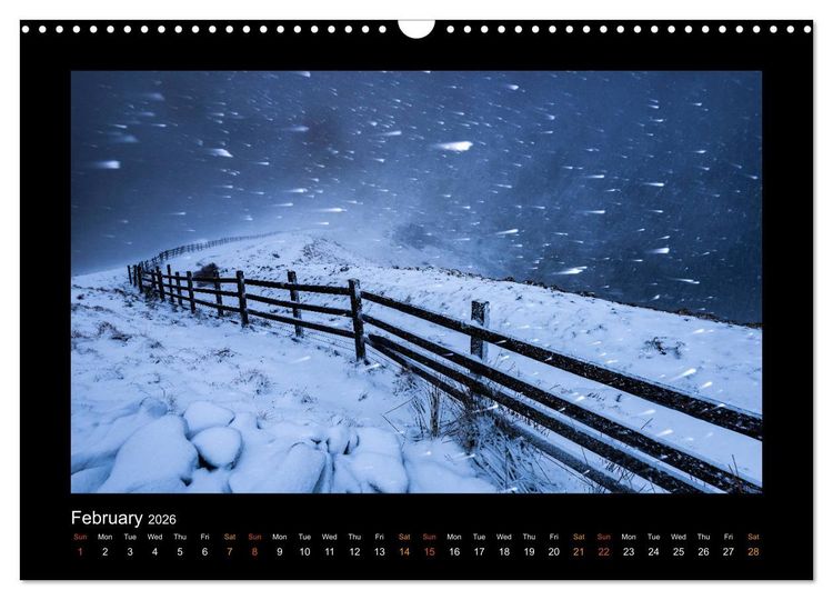 Produktbild: The Changing Seasons of the Peak District (Wall Calendar 2026 DIN A3 landscape), CALVENDO 12 Month Wall Calendar