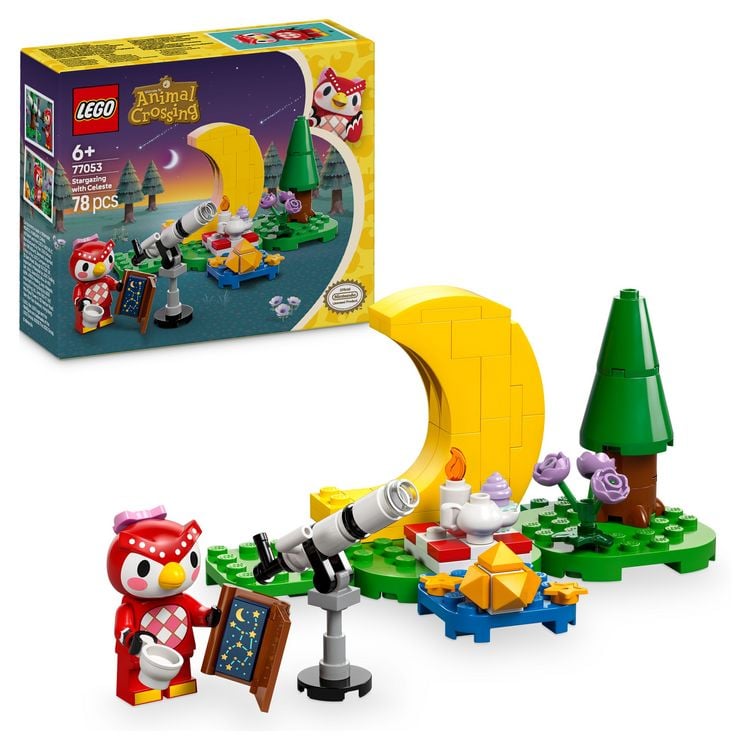 Produktbild: LEGO Animal Crossing Sternbeobachtung mit Eufemia, Videospiel Set 77053