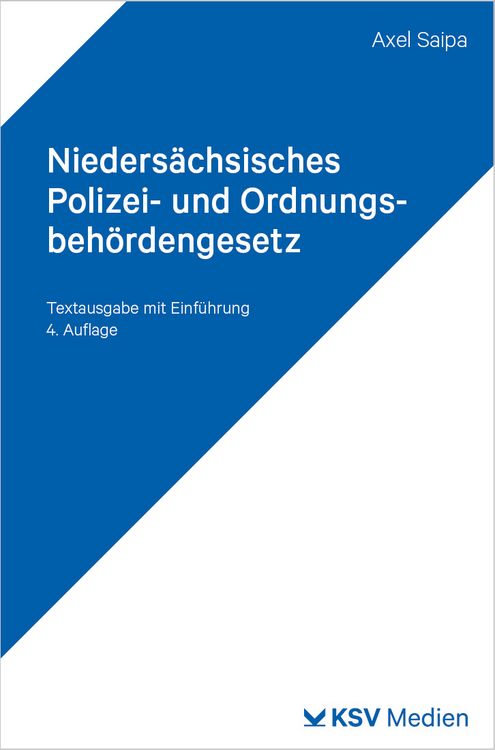 Produktbild: Nieders&auml;chsisches Polizei- und Ordnungsbeh&ouml;rdengesetz (NPOG)
