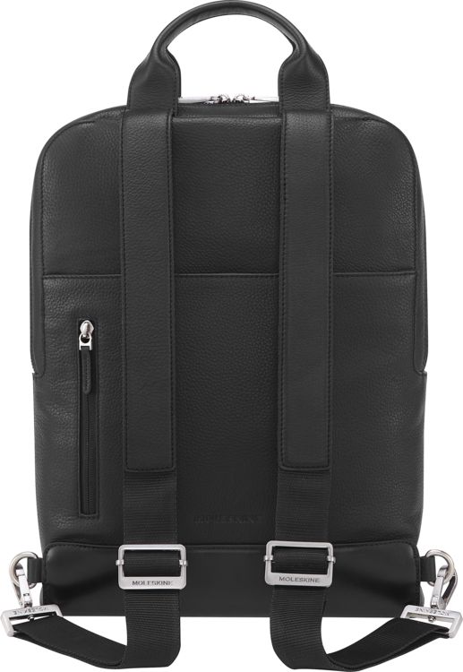 Produktbild: Moleskine klassische vertikale Digitalger&auml;te-Tasche Leder Schwarz