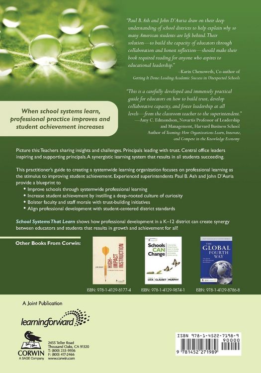 Produktbild: School Systems That Learn