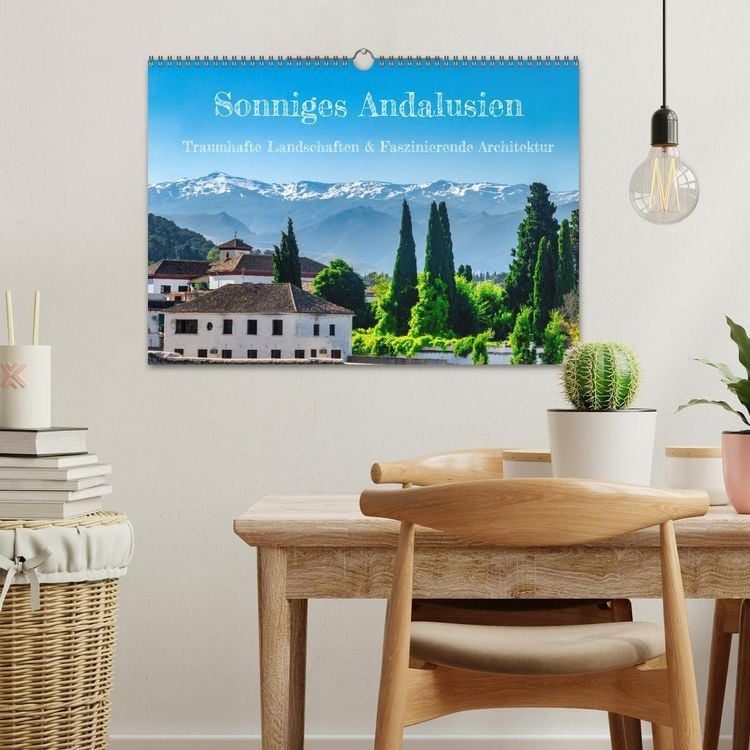 Produktbild: Sonniges Andalusien (Wandkalender 2027 DIN A3 quer), CALVENDO Monatskalender