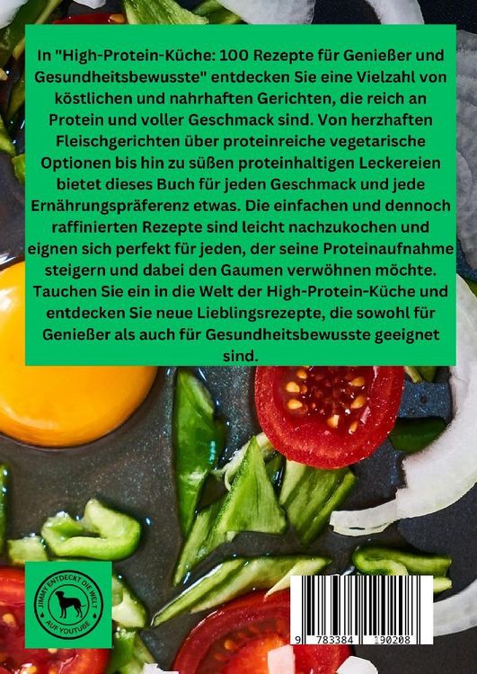 Produktbild: High-Protein-K&uuml;che: 100 Rezepte f&uuml;r Genie&szlig;er und Gesundheitsbewusste