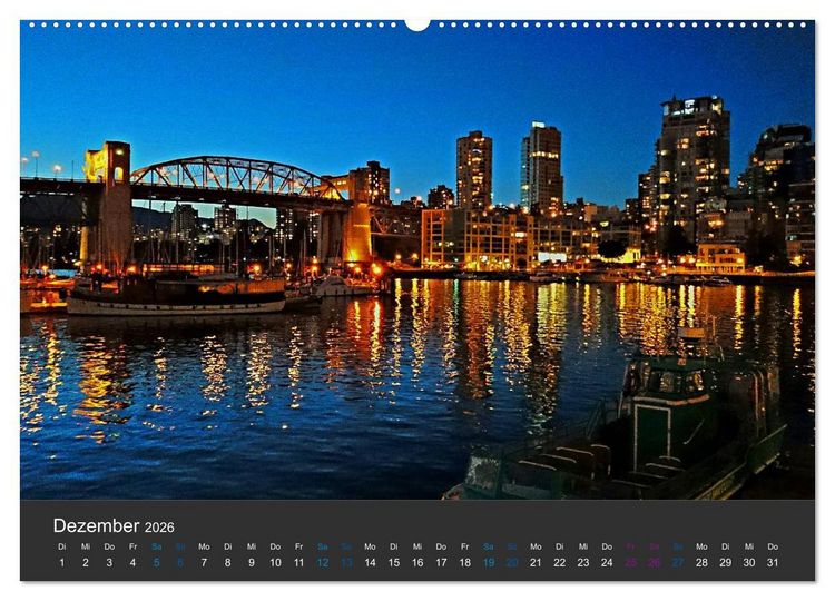 Produktbild: Der weite Westen Kanadas - Banff und Yoho National Park (Wandkalender 2026 DIN A2 quer), CALVENDO Monatskalender