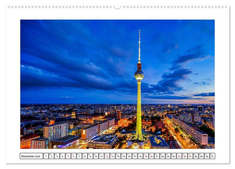 Produktbild: Reiseziele in Deutschland (Wandkalender 2026 DIN A2 quer), CALVENDO Monatskalender
