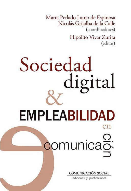 Produktbild: Sociedad digital y empleabilidad en comunicaci&oacute;n