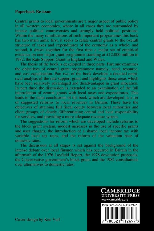 Produktbild: Central Grants to Local Governments