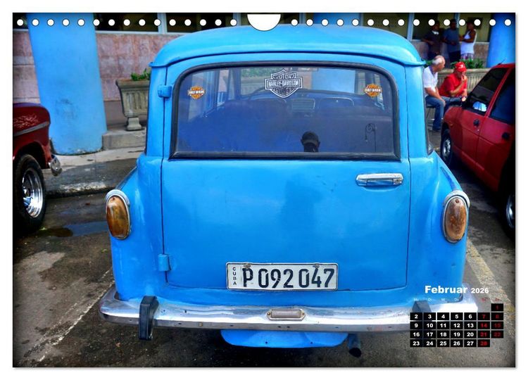 Produktbild: Opel Hits - Deutsche Oldtimer in Kuba (Wandkalender 2026 DIN A4 quer), CALVENDO Monatskalender