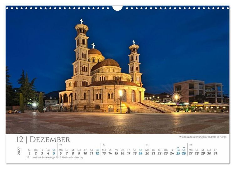 Produktbild: Albanien - wild, authentisch, abenteuerlich (Wandkalender 2027 DIN A3 quer), CALVENDO Monatskalender