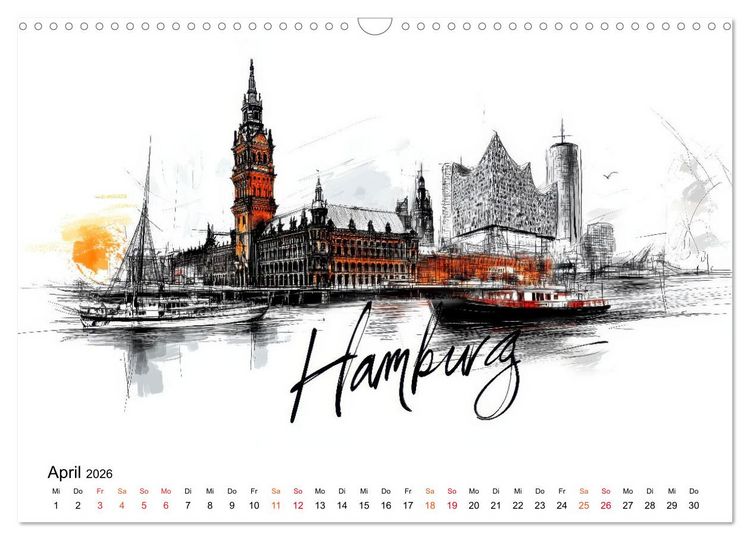 Produktbild: Europas St&auml;dte - ein Kalender f&uuml;r Entdecker (Wandkalender 2026 DIN A3 quer), CALVENDO Monatskalender