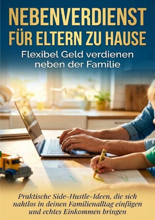 Produktbild: Nebenverdienst f&uuml;r Eltern zu Hause: Flexibel Geld verdienen neben der Familie