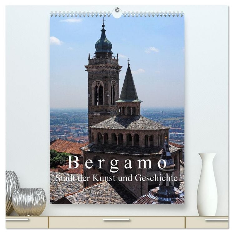 Produktbild: Bergamo (hochwertiger Premium Wandkalender 2026 DIN A2 hoch), Kunstdruck in Hochglanz