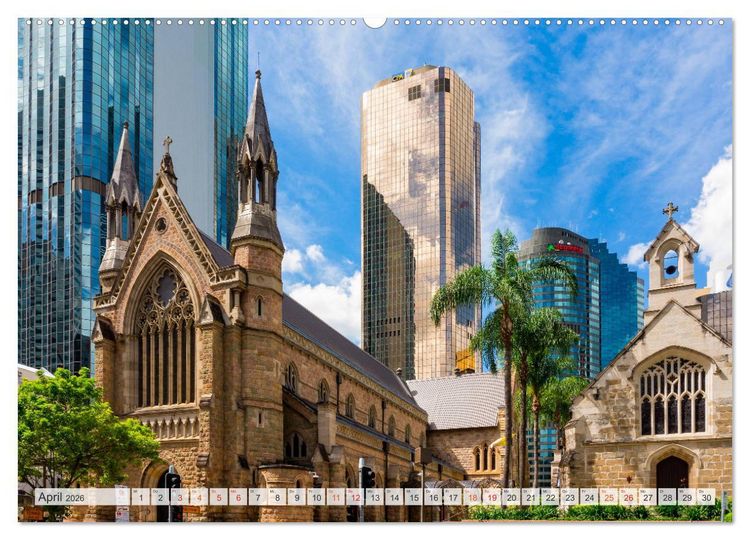 Produktbild: Australien Metropolen (Wandkalender 2026 DIN A2 quer), CALVENDO Monatskalender