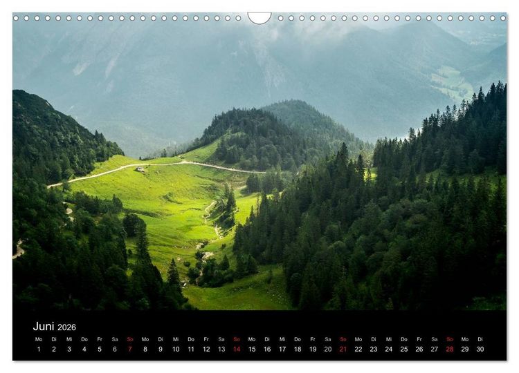 Produktbild: Unser Bayern (Wandkalender 2026 DIN A3 quer), CALVENDO Monatskalender