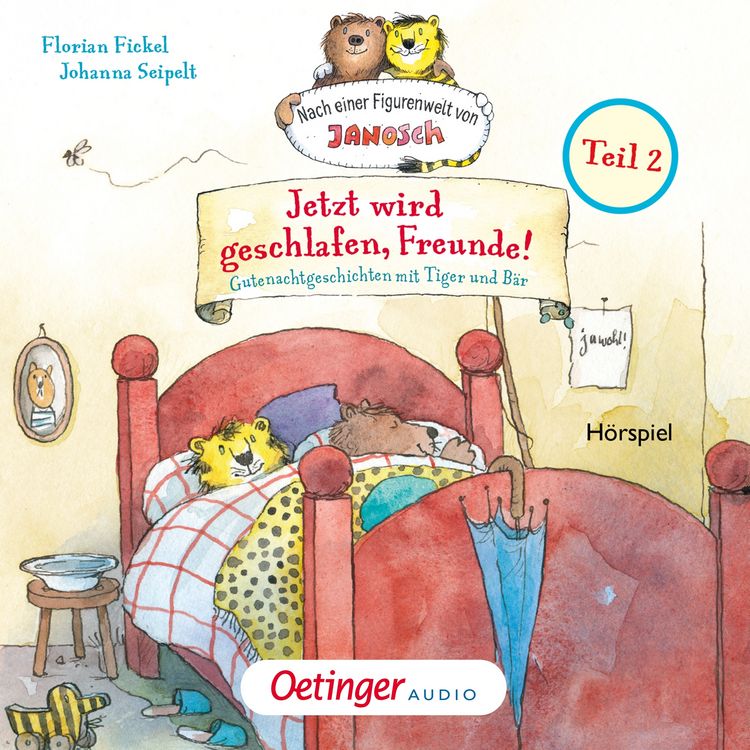 Produktbild: Nach einer Figurenwelt von Janosch. Jetzt wird geschlafen, Freunde! Teil 2