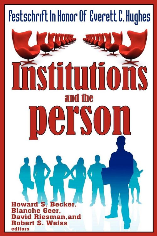 Produktbild: Institutions and the Person