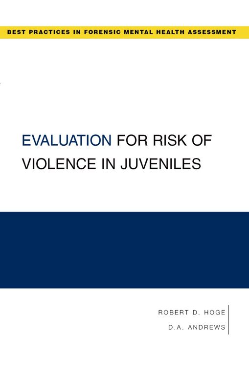 Produktbild: Evaluation for Risk of Violence in Juveniles