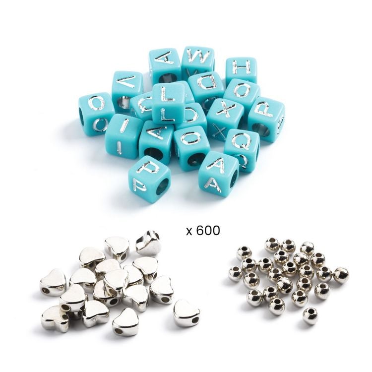 Produktbild: Schmuck basteln: Buchstaben Silber