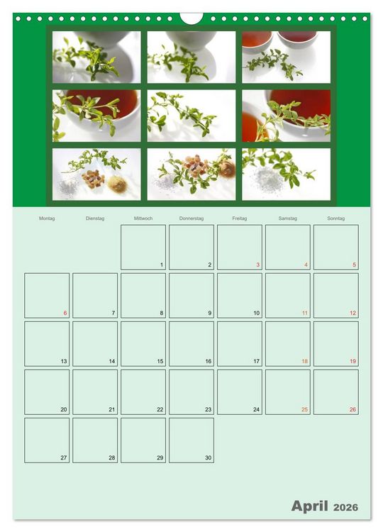 Produktbild: Food (Wandkalender 2026 DIN A3 hoch), CALVENDO Monatskalender