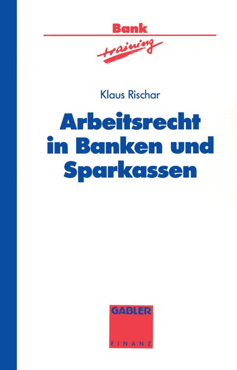 Produktbild: Arbeitsrecht in Banken und Sparkassen