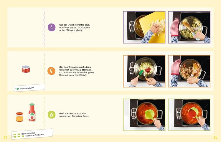 Produktbild: Kinderleicht kochen nach Bildern. Das clevere Koch-Set f&uuml;r Kinder ab 6 Jahren