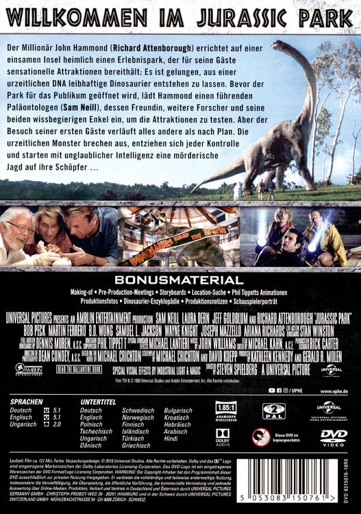 Produktbild: Jurassic Park