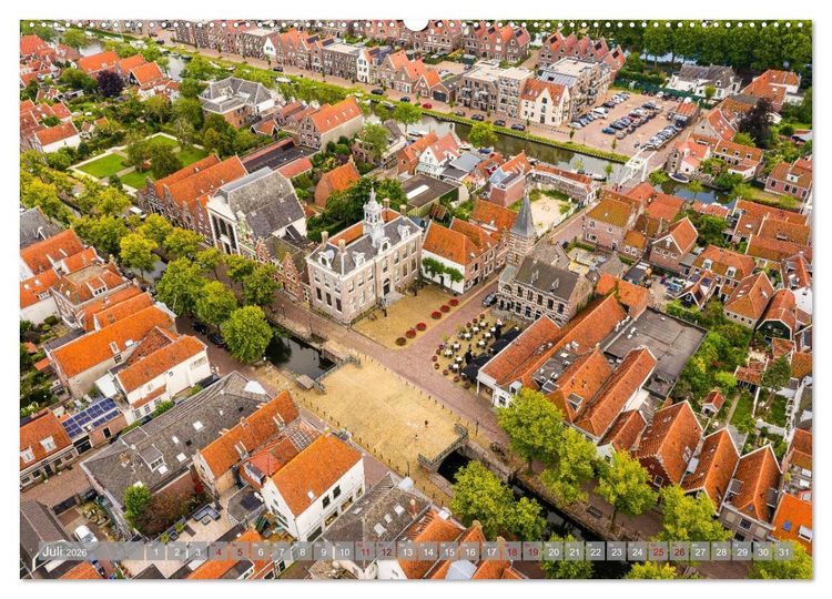 Produktbild: Ein Blick auf Edam (Wandkalender 2026 DIN A2 quer), CALVENDO Monatskalender