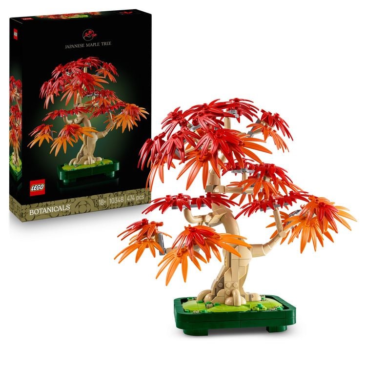 Bild vom Artikel LEGO Botanicals Japanischer Roter Ahorn – Bonsai-Baum Set 10348 vom Autor 