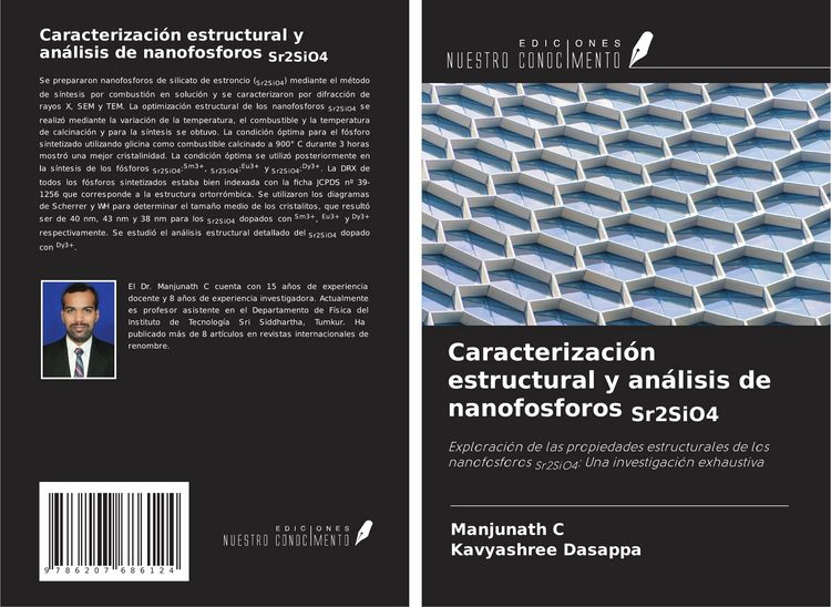 Produktbild: Caracterizaci&oacute;n estructural y an&aacute;lisis de nanofosforos Sr2SiO4