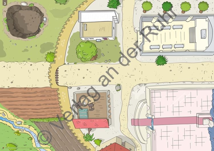 Produktbild: Fix und fertige Bodenbilder zu Bibelgeschichten
