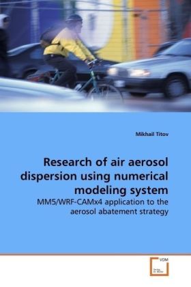 Produktbild: Titov, M: Research of air aerosol dispersion using numerical